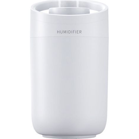 Humidificateur portable USB grande capacité 3 L pour voiture, bureau, chambre, mini purificateur d'air et vaporisateur avec deux embouts de pulvérisation, fonctionnement ultra-silencieux (1/5)