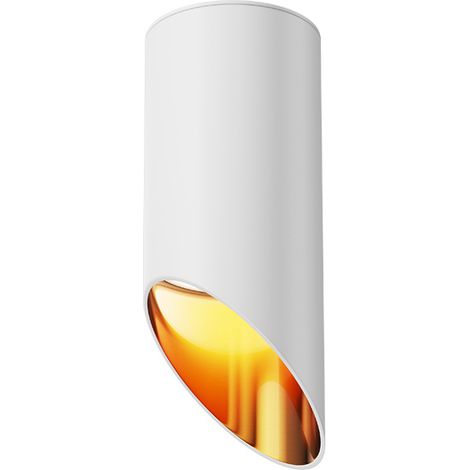 Plafonnier Maytoni Lipari blanc aluminium GU10 15cm (1/4)
