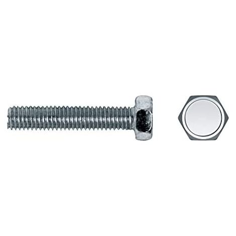 Scatola viti celo metriche argento M6 x 16 mm 250 pezzi