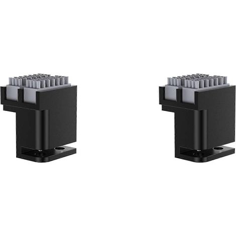 BIQU Panda Brush PX Düsenabstreifer Druckkopfreiniger Silikonbürste, montierter Scheuerer für BambuLab P1P, P1S, X1C, X1E, 2 Stück (1/5)