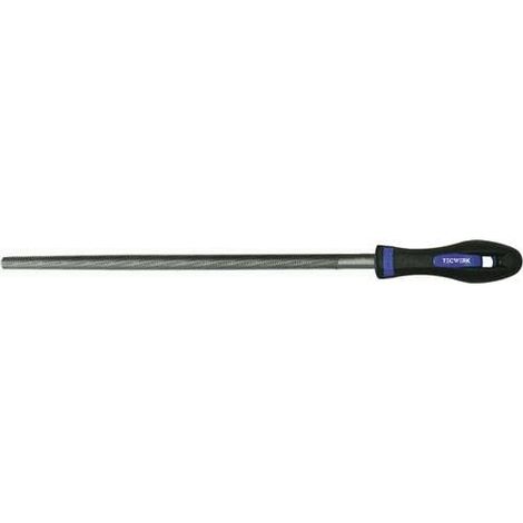 TECWERK Werkstattfeile DIN 7261 L.150mm Q.6,3mm Hieb 2 Rund 2K-Ergo TECWERK (1/2)