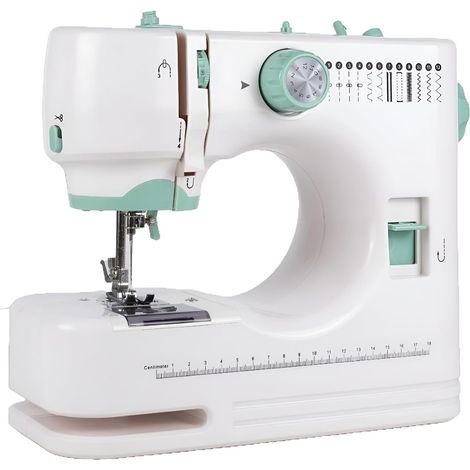 Machine à Coudre Pour Débutants, Machine à Coudre électrique Portable Avec 12 Motifs De Points, 6 Pieds-de-biche, Pédale, 2 Commandes De Vitesse Pour Vêtements, Tissus Et Bricolage Couture à Domicile
