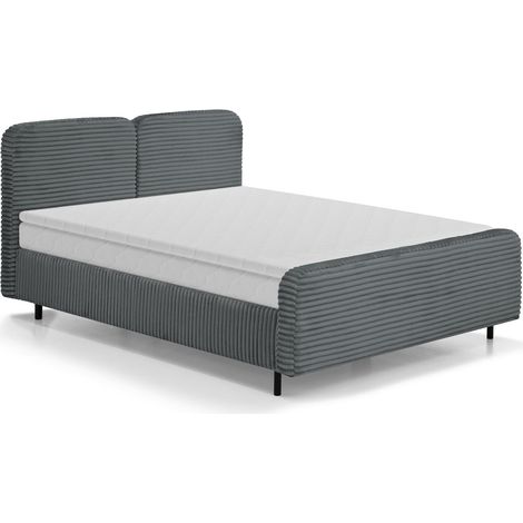 Cama continental Margate 130, Tilia 90, Doble, 140x200, Tapiz, Somieres, 148x223x104cm (1/5)