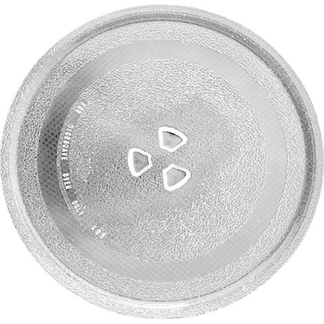 Plato Giratorio - Vidrio - Diámetro 24 5 Cm - Para Microondas - 1 Unidad (1/5)