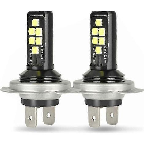 Kit d'ampoules LED combinées H7/H4 pour phares de voiture (feux de croisement/route), 60 W, 52 000 lm, 6 000 K (1/5)