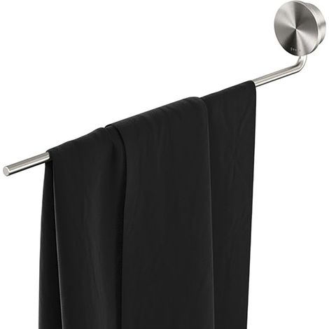 Geesa Handtuchhaken Wand Opal Handtuchstange zum Bohren, Edelstahl gebürstet (1/4)
