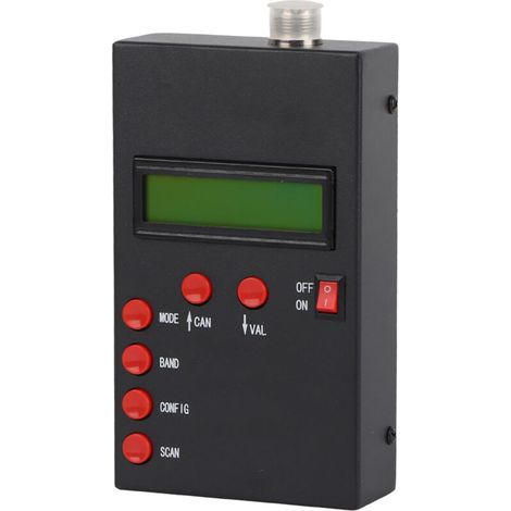 SWR Antenna Analyzer 1-60 MHz, Shortwave SWR Meter Tester, Amateur Radio Analyzer with 100 Hz to 100 kHz Steps for Amateur Radio Professionals (1/4)