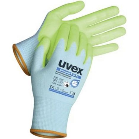 uvex 6078011 60780 Polyamid, Elasthan, HPPE, Glasfaser Schnittschutzhandschuh 10 Paar