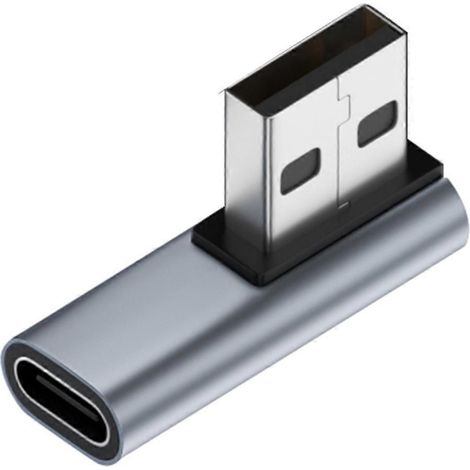 Adaptateur d'extension coudé à 90 degrés USB 3.0 mâle vers Type C femelle USB CB- (1/5)