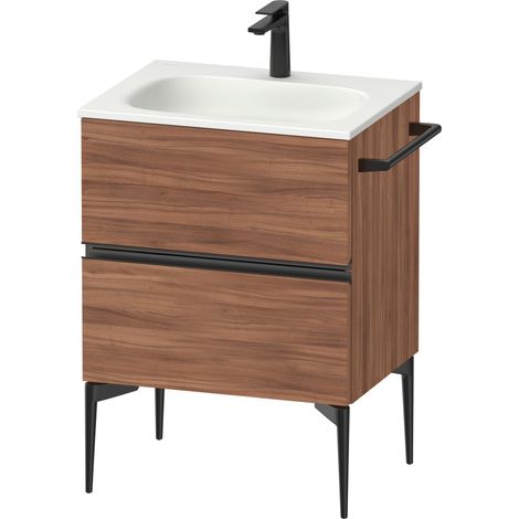 Duravit Sivida Waschtischunterbau, 2 Schubkästen, Griffleiste (1/4)