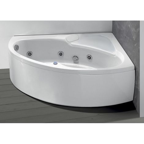 Vasca da bagno idromassaggio angolare 150x100 cm (1/2)