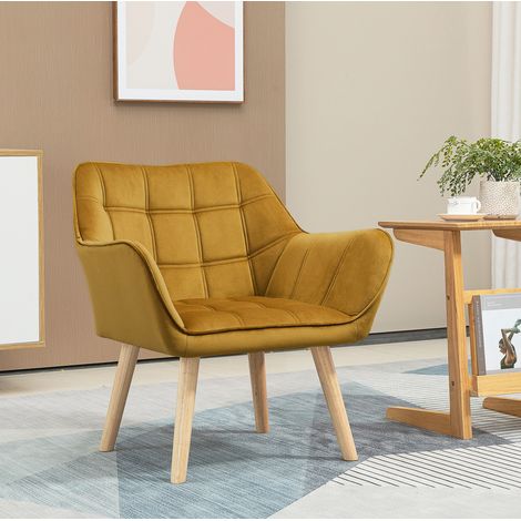 Poltrona relax scandinava in poliestere 67x61,5x71 OKMYHOME (1/4)