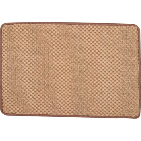 Tapis griffoir en sisal pour chat, protection meubles, surface résistante, 60 × 40 cm
