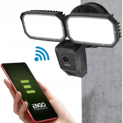 Caméra Smart Wi-Fi ENGO ECAM-L2 - 4MP - IP65 - Vision nocturne - Détection de mouvement (1/5)