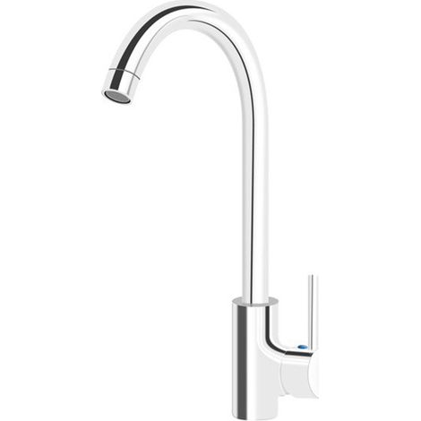 Grifo lavabo monomando, Cromo (1/4)