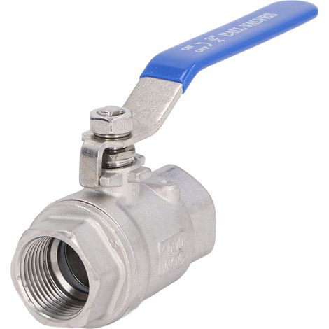 Kugelhahn aus Edelstahl mit vollem Durchgang, 3/4-Zoll-Innengewinde, 1000 WOG für Wasser, Öl und Gas. (1/5)