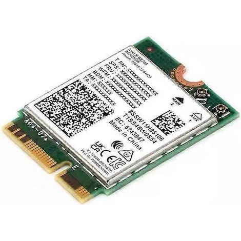 Adaptateur réseau sans fil tri-bande WiFi 7 BE200 (2,4 GHz, 5 GHz, 6 GHz) compatible avec Windows 10 et Windows 11 (1/5)