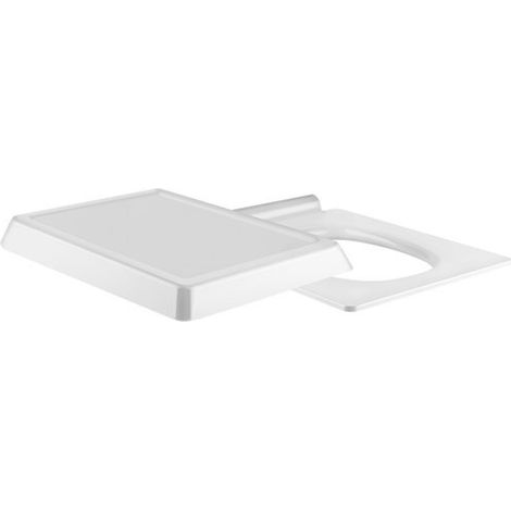 Gessi Eleganza Siège de WC, pour WC 46753, blanc, 46757031,