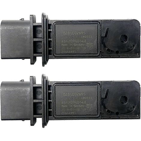 2 capteurs de débit d'air pour voiture, capteur de masse 0281002695 A6420940148 pour (1/5)