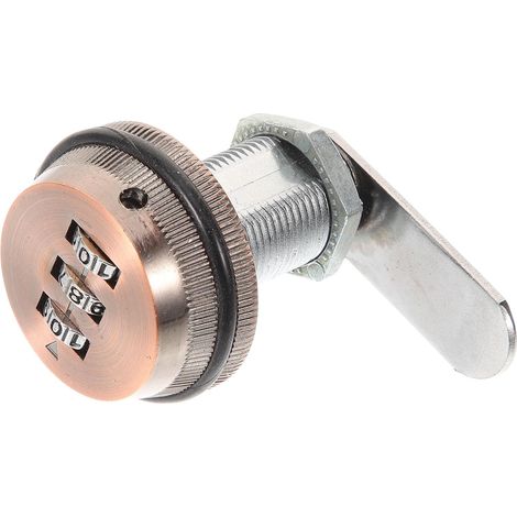Serrure métallique OSALADI pour armoires, code 20 mm, verrou de (1/5)