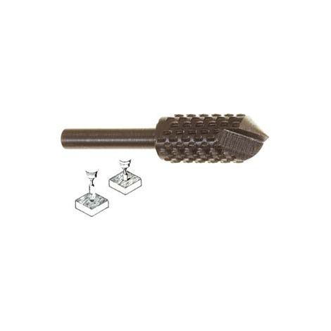 FRESA-RASPA A SVASARE ROTATIVA PER LEGNO- - codolo mm.6 PG 438.00 - 5 blister PG