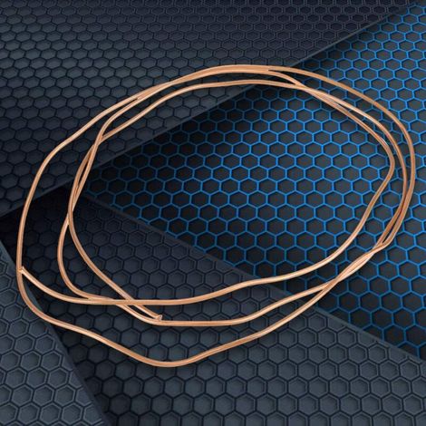 Jeffergarden Tuyau de tube en cuivre souple 2M OD 3mm x ID 2mm pour plomberie de réfrigération (1/5)
