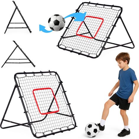Fußball Rebounder Trainer - Ball Rebound Netz 100x100 cm MultiGarden