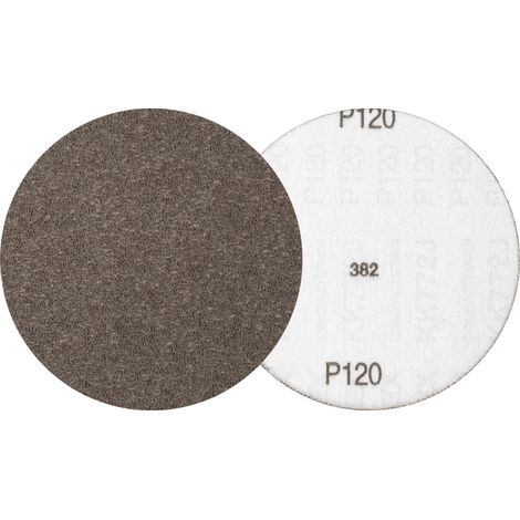 PFERD TOOLS Compactkorn Klettscheibe KR Ø 125 mm A120 CK für Feinschliff mit Winkelschleifer 50 Stk