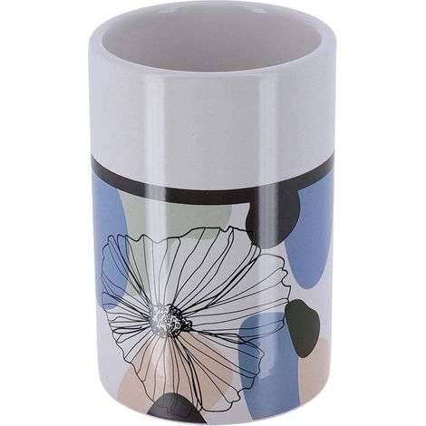 Dolomitenbecher rund bedruckt - flowers - Tendance