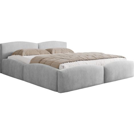 Cama TrendyNest Titis, Lumo 65, Doble, 160x200, Tapiz, Somieres, 178x222x78cm (1/5)