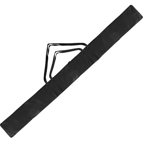 Sac de Transport pour Rails de Guidage 1,5 m, Housse de Rangement Extra Longue en Tissu Oxford 600D, Sac Rembourré pour Rails de Guidage, Tiges de Tente et Outils, Sac de Transport avec Poignée
