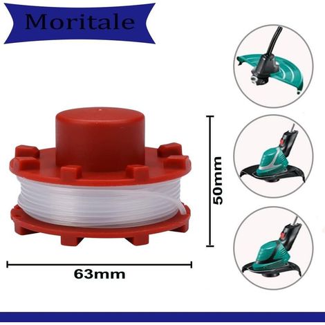 Trimmerfadenspule für Einhell GE-CT 36/30 Li E SOLO AGILLO 36/255 BL AGILLO 18/200 3405096 Ersatzteile für Rasentrimmer (6 Stück) (1/5)