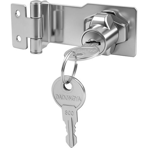 Verrou de Porte, Serrure porte Interieure, Verrou porte Exterieur, Loquet Porte Coulissante pour Placard, Armoire, Tiroir, Jardin (1/5)