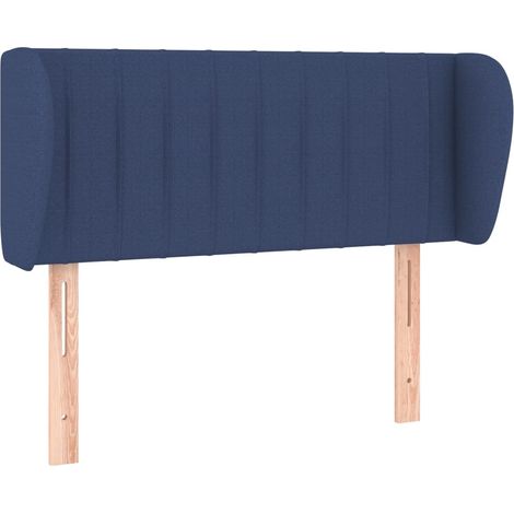 Maison Exclusive - Cabecero de tela azul 83x23x78/88 cm (1/5)