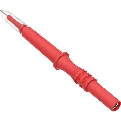 Electro PJP 464-IEC-CD1-R Prüfspitze 464-IEC-CD1-R Buchse 4 mm CAT II 600 V Rot  1 St. (1/2)