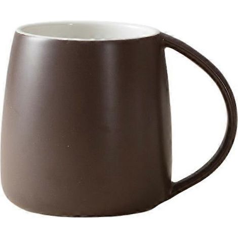 Kaffeetasse, ca. 340 g, mit großem Henkel, für Damen und Herren geeignet, aus Keramik, ideal für Kaffee, Tee oder heiße Schokolade. Leicht zu reinigen und liegt gut in der Hand. Perfekt für Ihren Morg