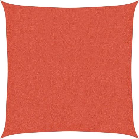 Maison Exclusive - Sonnensegel 160 g/m² Quadratisch Terrakottarot (1/5)