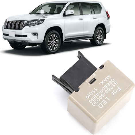 Relais clignotant LED électrique 8 broches compatible avec les feux de signalisation LED Lexus 81980-50030 (1/5)
