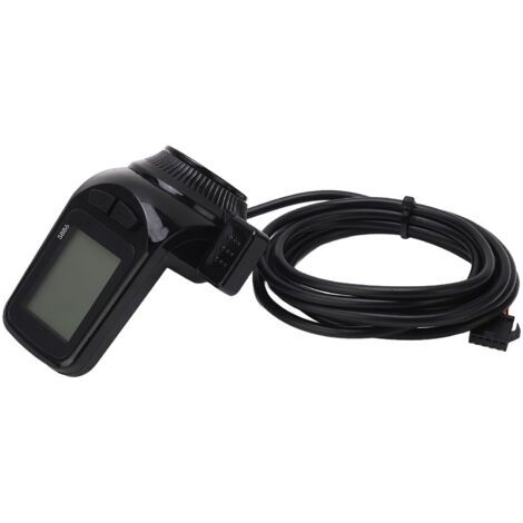 Panneau d'affichage LCD S886, léger et étanche, avec accélérateur au pouce et connecteur de phare pour vélo électrique (1/5)