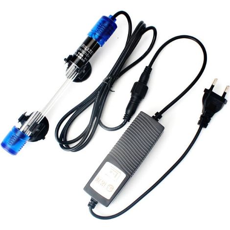 Lampe Uv - Stérilisateur Pour Aquarium - 220-240 V - Étanche - Tube En Quartz - Pour Eau Claire - 1 Pièce