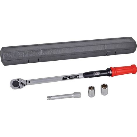 [GEBRAUCHT] B-Ware KFZ-Drehmomentschlüssel Set 1/2" 40-210 Nm mit Knarre von Formula 565 mm (1/2)