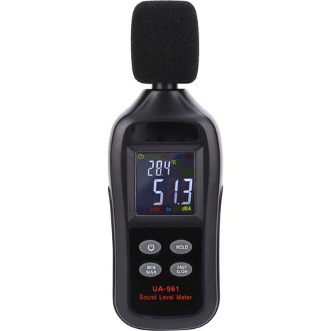 royaluxe -Sonomètre numérique LCD Portable UA961, détect de décibels, bruit (1/5)