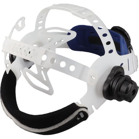 Ortviai Sangle Réglable pour Casque à Obscurcissement Automatique Solaire – Blanc, ABS, Confortable et Absorbant (1/4)
