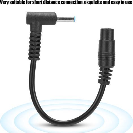 Câble d'alimentation CC pour ordinateur portable, connecteur femelle-mâle, adaptateur 5,5 x 2,1 mm vers 4,5 x 3,0 mm, convertisseur de puissance CC pour connecteur de charge (1/2)