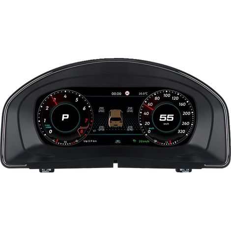 Tableau de bord numérique, compatible avec Golf MK7/7.5 2013-20, connectivité sans fil, écran haute résolution, Pour Scirocco (1/2)