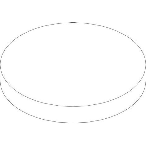 Ersatzteil 8735100272 Weichschaum Rosette D320x0x50 everp von BOSCH - 8735100272 (1/2)