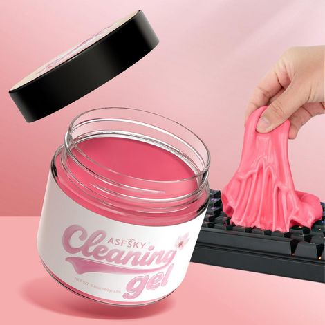 Gel nettoyant multifonction pour voiture et intérieur, rose fleur de cerisier (1/5)