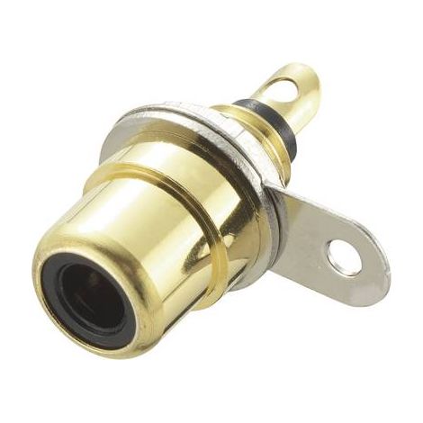 Cinch/RCA embase femelle, verticale TRU COMPONENTS 719208 Nombre de pôles: 2 noir 1 pc(s) S849931 (1/2)