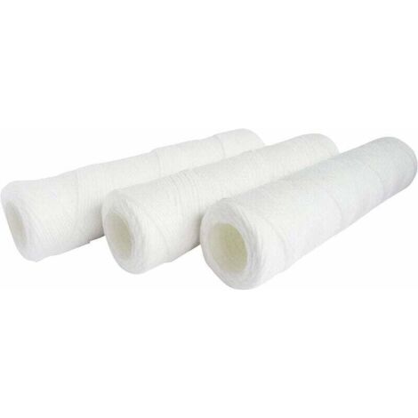 3er-Pack Spiralfilterpatronen für Wasserfilter – filtert Sedimente bis zu 25 Mikron – Universalgröße (1/5)