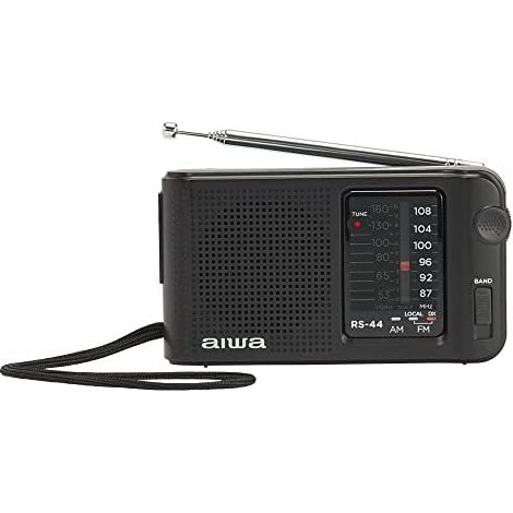 Radio portable - Aiwa - RS44 - Noir - AM/FM - Garantie 2 ans